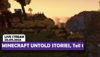 Thumbnail der Minecraft: Untold Stories-Playlist